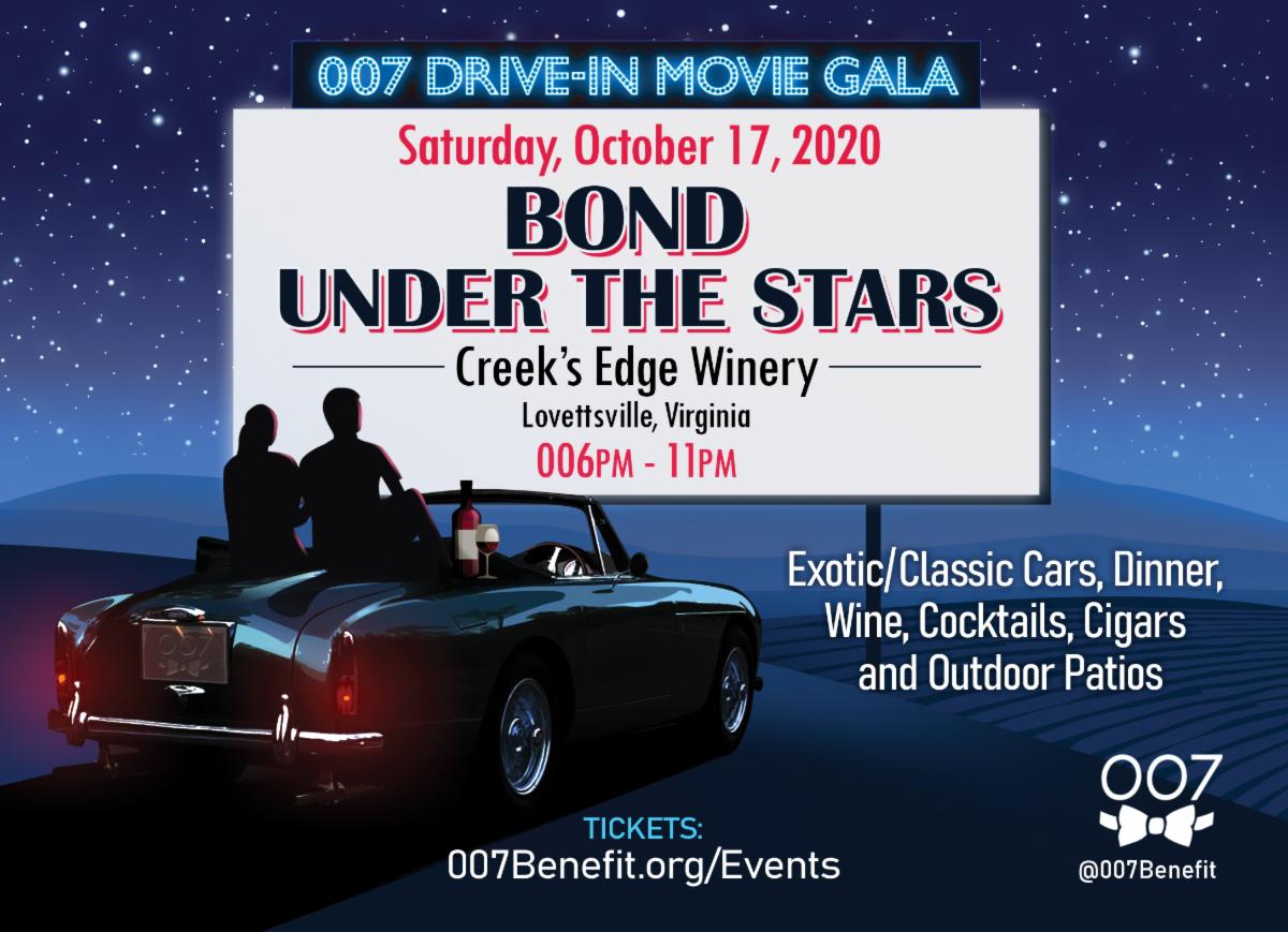 2020 Drive-in Movie: Bond Under the Stars