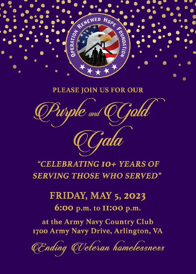 ORHF Purple & Gold Gala